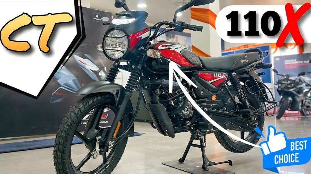 New Bajaj CT110X